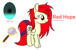 Size: 2176x1440 | Tagged: safe, artist:windy breeze, imported from derpibooru, oc, oc only, oc:red hope, pegasus, pony, cutie mark, empty eyes, heterochromia, reference sheet, simple background, solo, transparent background