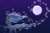 Size: 1772x1181 | Tagged: safe, artist:crystalbay, imported from derpibooru, oc, oc only, oc:crystal bay, pegasus, pony, beautiful, cover, cute, dark, female, light, mare, midnight, moon, moonlight, night, night sky, nightsky, pretty, radiant, singing, sky, soft, solo, song, sparkles