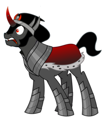 Size: 1402x1557 | Tagged: safe, artist:kayman13, imported from derpibooru, king sombra, pony, unicorn, the beginning of the end, cute, denial, desperate, male, satisfying frown, scared, simple background, solo, sombradorable, surprised, transparent background, vector, wide eyes