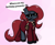 Size: 1250x1023 | Tagged: safe, artist:n-o-n, imported from derpibooru, oc, oc only, oc:jessi-ka, pony, birthday, brat, clothes, dress, female, louis vuitton, mare, rich, serious, solo, spoiled, sunglasses