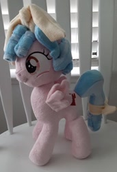 Size: 658x960 | Tagged: safe, artist:cinnamon-stitch, imported from derpibooru, cozy glow, irl, photo, plushie