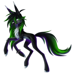 Size: 2080x2100 | Tagged: safe, artist:sadatrix, imported from derpibooru, oc, oc only, oc:toxica, earth pony, pony, female, mare, simple background, solo, spiked wristband, transparent background, wristband