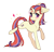 Size: 1000x956 | Tagged: safe, artist:aniimoni, artist:kitten-in-the-jar, imported from derpibooru, moondancer, pony, unicorn, chest fluff, cute, dancerbetes, ear fluff, female, mare, missing accessory, simple background, solo, transparent background