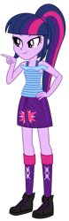 Size: 1024x3277 | Tagged: safe, artist:emeraldblast63, imported from derpibooru, twilight sparkle, alicorn, equestria girls, alternate hairstyle, boots, clothes, female, gloves, motorcross, redesign, shoes, simple background, solo, transparent background, twilight sparkle (alicorn)