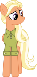 Size: 1280x2650 | Tagged: safe, artist:cloudy glow, artist:cloudyglow, imported from derpibooru, mane allgood, pony, the last crusade, clothes, female, mare, simple background, solo, transparent background, vector