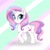 Size: 1280x1280 | Tagged: safe, artist:thomasray000, imported from derpibooru, potion nova, pony, unicorn, my little pony: pony life, female, g4, g4.5, g4.5 to g4, mare, movie accurate, smiling, solo