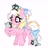 Size: 1895x1980 | Tagged: safe, artist:emberslament, imported from derpibooru, oc, oc only, oc:bay breeze, changeling, changeling larva, nymph, pegasus, pony, alternate hairstyle, apron, baby, baby changeling, blushing, bow, clothes, cute, cuteling, female, hair bow, heart eyes, mare, mother, ocbetes, simple background, tail bow, white background, wing hands, wingding eyes, wings