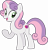 Size: 3500x3684 | Tagged: safe, artist:n0kkun, imported from derpibooru, sweetie belle, pony, unicorn, alternate hairstyle, cutie mark, female, mare, older, older sweetie belle, open mouth, open smile, raised hoof, simple background, smiling, solo, the cmc's cutie marks, transparent background