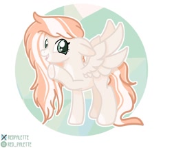 Size: 1280x1105 | Tagged: safe, artist:redpalette, imported from derpibooru, oc, pegasus, cute, female, mare, pegasus oc, pointing, wings