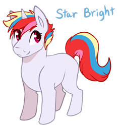 Size: 1113x1168 | Tagged: safe, artist:amiookamiwolf, imported from derpibooru, oc, oc only, oc:star bright, pony, unicorn, female, filly, magical lesbian spawn, offspring, parent:rainbow dash, parent:twilight sparkle, parents:twidash, simple background, solo, transparent background