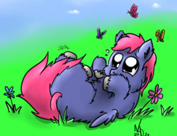 Size: 1044x801 | Tagged: safe, artist:nadvgia, imported from derpibooru, fluffy pony, cute, fluffy, hugbox