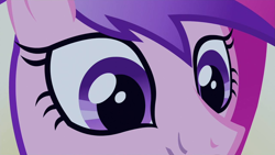 Size: 1280x720 | Tagged: safe, imported from derpibooru, screencap, princess cadance, pony, a canterlot wedding, eye, eyes, female, solo