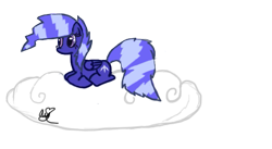 Size: 541x296 | Tagged: safe, artist:googlybear98, imported from derpibooru, oc, oc only, oc:blueball blitz, pegasus, pony, cloud, lying down, lying on a cloud, on a cloud, pegasus oc, simple background, solo, transparent background, wings