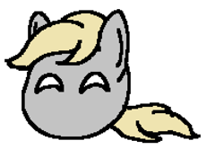 Size: 1058x744 | Tagged: safe, artist:anonymous, derpy hooves, pony, countryball, solo