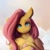 Size: 4000x4000 | Tagged: safe, artist:miokomata, imported from derpibooru, fluttershy, pegasus, pony, absurd resolution, cloud, cloudy, colored hooves, detailed, female, freckles, freckleshy, frown, high res, human shoulders, looking at you, mare, solo, staring into your soul