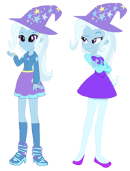 Size: 478x630 | Tagged: safe, artist:curelilyxd, imported from derpibooru, trixie, equestria girls, female