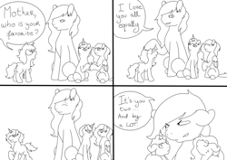 Size: 3508x2480 | Tagged: safe, artist:edwinn, artist:leeloo, imported from derpibooru, oc, oc:darkstar, oc:double face, oc:faust, oc:lightning death, earth pony, pegasus, pony, unicorn, comic, meme