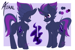 Size: 3000x2000 | Tagged: safe, artist:ezzerie, imported from derpibooru, oc, oc:astral aegis, pony, unicorn, male, reference sheet, stallion