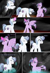 Size: 2500x3661 | Tagged: safe, artist:pikalps, imported from derpibooru, shining armor, twilight sparkle, alicorn, crystal pony, pony, unicorn, bedroom eyes, butt, code lyoko, comic, crystallized, devirtualization, female, male, mare, open mouth, plot, stallion, twilight sparkle (alicorn), wireframe