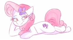 Size: 2841x1548 | Tagged: safe, artist:lbrcloud, artist:littleblackraencloud, imported from derpibooru, oc, oc:virgo, earth pony, pony, astrology, cute, eyeshadow, flower, flower in hair, makeup, ponyscopes, pose, sketch, virgo