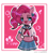 Size: 946x1042 | Tagged: safe, artist:阿泣qi, imported from derpibooru, pinkie pie, earth pony, pony, alternate hairstyle, belly button, clothes, cute, female, japanese school uniform, mare, plaid skirt, school uniform, short shirt, side ponytail, skirt, solo, weapons-grade cute
