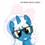 Size: 1024x1024 | Tagged: safe, artist:riofluttershy, imported from derpibooru, oc, oc only, oc:fleurbelle, alicorn, pony, adorabelle, adorkable, alicorn oc, bow, cute, dork, female, glasses, hair bow, horn, mare, meme, smiling, solo, wings, yellow eyes, you don't say