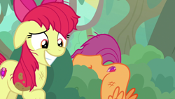 Size: 1920x1080 | Tagged: safe, imported from derpibooru, screencap, apple bloom, scootaloo, growing up is hard to do, older