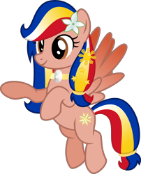 Size: 4000x4953 | Tagged: safe, artist:melisareb, imported from derpibooru, oc, oc only, oc:pearl shine, pegasus, pony, project seaponycon, absurd resolution, cute, female, flower, flower in hair, flying, mare, nation ponies, ocbetes, philippines, simple background, transparent background, vector, wings