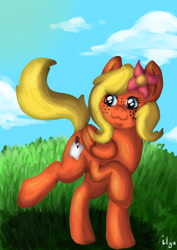 Size: 2894x4093 | Tagged: safe, artist:sugar lollipop, imported from derpibooru, oc, oc only, oc:whistle blossom, pegasus, pony, complex background, cute, digital art, digital painting, female, flower, flower in hair, pegasus oc, request, requested art, smiling, smug, whistlebetes, wings