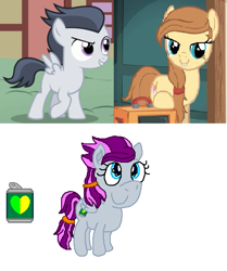 Size: 439x525 | Tagged: safe, artist:drypony198, imported from derpibooru, rumble, oc, oc:cream heart, oc:lemon heart, oc:rumblecream, earth pony, pegasus, pony, colt, cute, earth pony oc, female, filly, heart, infidelity, male, mare, offspring, parent:oc:cream heart, parent:rumble, parents:canon x oc, pegasus oc, rumblecream, soda