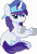 Size: 5471x7982 | Tagged: safe, artist:cyanlightning, imported from derpibooru, rarity, pony, unicorn, .svg available, absurd resolution, backwards ballcap, baseball cap, cap, dumbbell (object), female, hat, holding, lidded eyes, looking at you, mare, simple background, sitting, solo, tongue out, transparent background, vector, weights