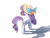 Size: 1173x886 | Tagged: safe, artist:fuyugi, artist:nendo, imported from derpibooru, rarity, pony, unicorn, female, hat, mare, simple background, solo, sun hat, white background