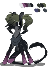 Size: 1615x2263 | Tagged: safe, artist:intfighter, imported from derpibooru, oc, oc only, earth pony, pony, clothes, earth pony oc, hair over one eye, leonine tail, one eye closed, scarf, simple background, solo, transparent background