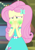 Size: 428x614 | Tagged: safe, imported from derpibooru, screencap, fluttershy, costume conundrum, costume conundrum: sunset shimmer, equestria girls, equestria girls series, spoiler:eqg series (season 2), cropped, disgusted, female, geode of fauna, green face, imminent vomit, imminent vomiting, magical geodes, solo