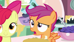 Size: 1920x1080 | Tagged: safe, imported from derpibooru, screencap, apple bloom, scootaloo, the big mac question