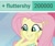 Size: 1086x922 | Tagged: safe, edit, edited screencap, imported from derpibooru, screencap, fluttershy, derpibooru, equestria girls, i'm on a yacht, spoiler:eqg series (season 2), 200000, female, geode of fauna, happy, magical geodes, meta, milestone, tags