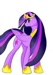 Size: 2894x4093 | Tagged: safe, imported from derpibooru, twilight sparkle, alicorn, pony, the last problem, crying, female, princess twilight 2.0, simple background, smiling, solo, tears of joy, transparent background, twilight sparkle (alicorn)