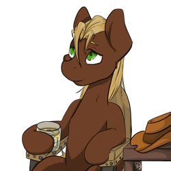 Size: 2000x2000 | Tagged: safe, artist:daniefox, imported from derpibooru, oc, oc only, oc:indiana hooves, earth pony, pony, male, simple background, solo, stallion, transparent background