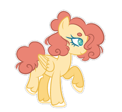 Size: 1200x1100 | Tagged: safe, artist:crazyaya, artist:skyleafluvsponies, imported from derpibooru, oc, oc only, pegasus, pony, base used, female, freckles, mare, offspring, parent:big macintosh, parent:fluttershy, parents:fluttermac, simple background, solo, transparent background, unshorn fetlocks