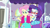 Size: 1920x1080 | Tagged: safe, imported from derpibooru, screencap, fluttershy, rarity, costume conundrum, equestria girls, equestria girls series, spoiler:eqg series (season 2), costume conundrum: rarity, female, geode of fauna, geode of shielding, glasses, hairpin, magical geodes, rarity's glasses