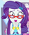 Size: 582x697 | Tagged: safe, imported from derpibooru, screencap, rarity, costume conundrum, equestria girls, equestria girls series, spoiler:eqg series (season 2), bracelet, costume conundrum: rarity, cropped, female, glasses, jewelry, rarity's glasses, solo