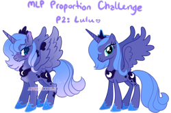 Size: 1280x845 | Tagged: safe, artist:angelcubes, artist:transpichu, imported from derpibooru, princess luna, aside glance, chest fluff, ear fluff, emala jiss challenge, female, fluffy, gradient mane, hoof shoes, jewelry, leg fluff, regalia, s1 luna, sideways glance, simple background, solo, sparkles, splotches, transparent background, watermark