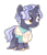 Size: 770x899 | Tagged: safe, artist:sweet-psycho-uwu, artist:x-dainichi-x, imported from derpibooru, oc, oc only, oc:obsidian gleam, pony, unicorn, base used, clothes, offspring, parent:jet set, parent:upper crust, parents:upperset, simple background, solo, transparent background