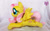 Size: 903x555 | Tagged: safe, artist:trashkitten-plushies, imported from derpibooru, fluttershy, pegasus, pony, irl, lying down, photo, plushie, watermark