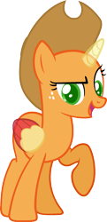 Size: 967x2005 | Tagged: safe, artist:pegasski, imported from derpibooru, oc, oc only, alicorn, pony, non-compete clause, alicorn oc, bald, base, eyelashes, freckles, hat, horn, open mouth, raised hoof, simple background, solo, transparent background, two toned wings, wings