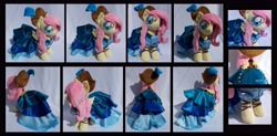 Size: 5640x2776 | Tagged: safe, artist:calusariac, imported from derpibooru, fluttershy, pony, clothes, dress, irl, photo, pirate fluttershy, plushie, solo