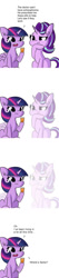 Size: 290x1370 | Tagged: safe, artist:tjpones, artist:tjpones edits, edit, edited edit, editor:darkhooves, imported from derpibooru, starlight glimmer, twilight sparkle, alicorn, pony, unicorn, comic, crossing the line twice, fading, hallucination, medication, meme, my homie jerome, pills, ponified meme, schizophrenia, trixie's pills, twilight sparkle (alicorn), unicorn twilight