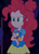 Size: 555x767 | Tagged: safe, imported from derpibooru, screencap, pinkie pie, equestria girls, equestria girls series, sunset's backstage pass!, spoiler:eqg series (season 2), cropped, female, geode of sugar bombs, magical geodes, solo focus