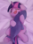 Size: 2620x3500 | Tagged: safe, artist:lexiedraw, imported from derpibooru, twilight sparkle, pony, shark, unicorn, blushing, blåhaj, cute, eyes closed, female, floppy ears, high res, hug, lying down, mare, on back, open mouth, plushie, shark plushie, smiling, solo, twiabetes, unicorn twilight