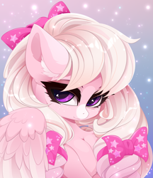 Size: 4528x5250 | Tagged: safe, artist:xsatanielx, imported from derpibooru, oc, oc only, oc:strawberry cream, pegasus, pony, absurd resolution, commission, female, mare, rcf community, solo, ych result